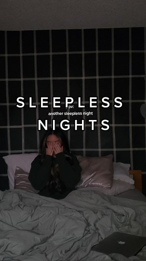 insomnia is not fun. dont recommend lol my 2023 new years resolution / goal is to find a night routine that works for me and helps me fall asleep at a reasonable time. ya girl is forever tired out here 😭 #sleeplessnight #insomnia #nightroutine