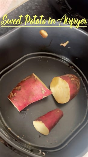 Perfect Sweet Potato in Air Fryer | Healthy Snack