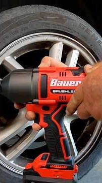 BAUER 20V Brushless Impact vs Car Lugnuts (Setting 1 & 2 Test)