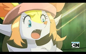 变身长尾火狐的莎莉娜