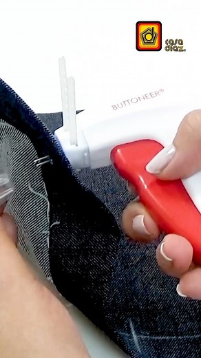 ¡Coloca botones sin coser! #buttoneer #averydennison #boton #casadiaz | Casa Díaz