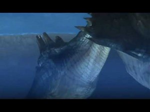 Monster Hunter 3 (Tri) - Lagiacrus (Lagiacrus intro)