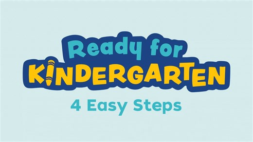 Ready for Kindergarten: 4 Easy Steps