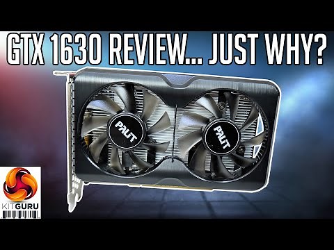 The Low-end GPU Market is Broken - GTX 1630 Review