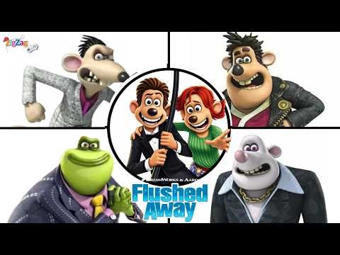 Flushed Away All Bosses + Ending | PS2 4K ‪@ZigZagGamerPT‬