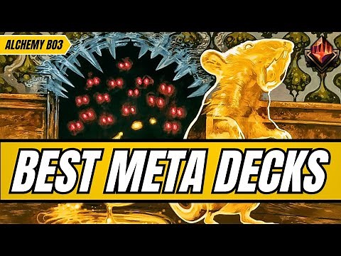 Discover these POWERFUL Best MTG Alchemy Meta Decks!
