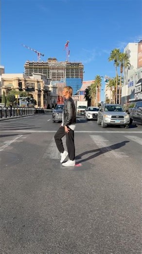 Moonwalking in Viva Las Vegas 😎 #shorts