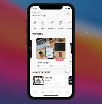 Online Course App - Flutter
