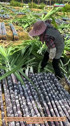 The Art of Sugarcane Leaf-Stripping