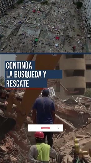 🚨🇻🇪 Venezuela holds onto hope of finding survivors under the rubble