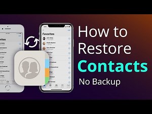 How to Recover Deleted Contacts from iPhone 7/8/11/X [Without Backups]