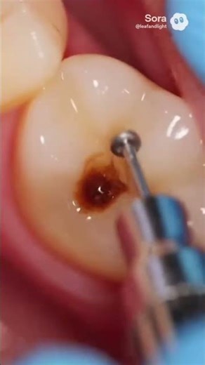 “Cavity Removal & Tooth Restoration – Step-by-Step Inside the Mouth!” #shortvideo