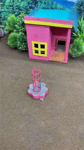 Amazing Mini Construction Project #shorts #diy #jcb #constructionchannel
