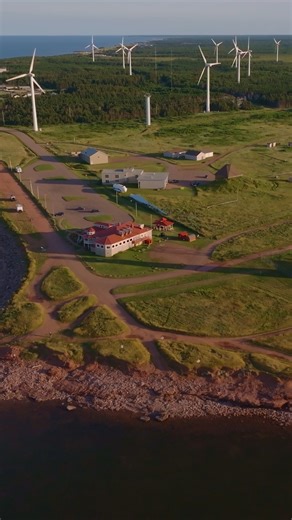 North Cape, PEI (filmed in Aug, 2025) #northcape #beach #drone #camping | Osprey Cove Productions