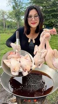 Cooking yummy deep fried chicken recipe
