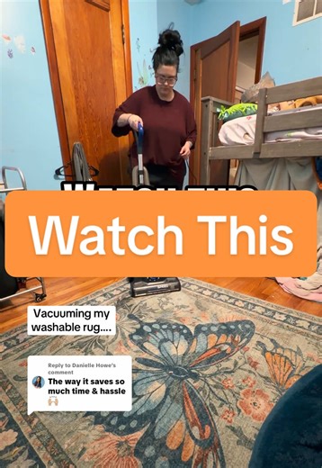 Replying to @Danielle Howe & does my shag carpet, too! 🙌🏼 & sucks up crumbs directly from my baseboards so I don’t need a broom! This power speed vacuum is amazing! @EurekaUS #tiktokshopcreatorpicks #tiktokshopjumpstartsale #tiktokshopstockup #tiktokshopspringglowup #eurekavacuum