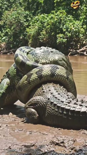 Giant Snake vs Crocodile 🐍🐊 | Ultimate Deadly Battle – Who Will Win?