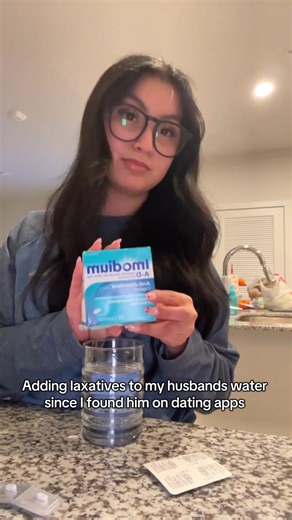 he will definitely be running to the toilet all day at work tommorrow😬 #husband #prank #cheating #cheater