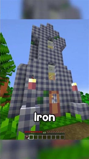 Minecraft But, Touching Blue Makes My Game Realistic…