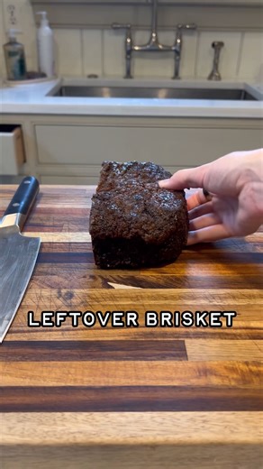 5.8K views · 76 reactions | Leftover brisket stir fry recipe. If you’ve got left over brisket from Father’s Day, this is the way. Serve it over rice. Here’s the sauce: 1 clove garlic, grated 1 knob of ginger, grated 2 TB white miso 2 TB honey 4 TB rice vinegar 3 TB soy sauce 1/2 water For the cornstarch slurry: 1 tsp cornstarch 1 TB water #rollingbonesbbq #bbq #brisket #beef #stirfry #leftovers #texasbbq #lowandslow #grilling | Rolling Bones Barbecue | Facebook