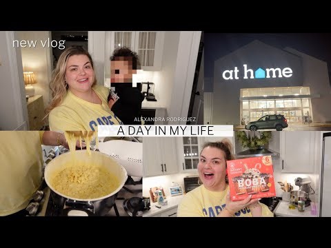 AT HOME BOBA, HOMEMADE MAC + CHEESE, LATE NIGHT SHOPPING | VLOG