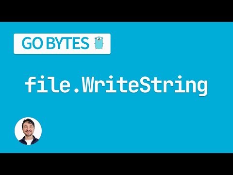 Writing to Files in Go