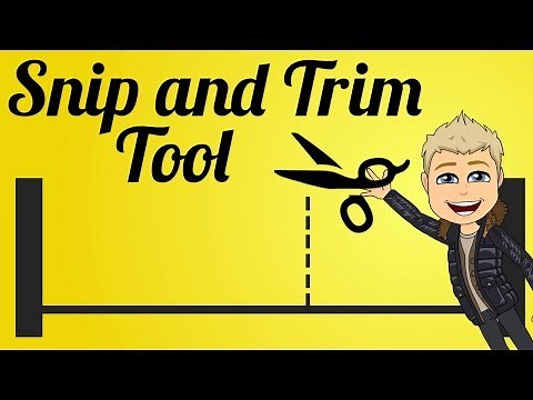 Video Editing within Snapchat (Snip and Trim Tool)