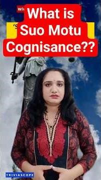 “Suo Motu" Explained: When Courts Act On Their Own! ⚖️ #yshorts #viral #trending #suomotu #shorts