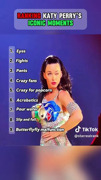 Ranking Katy Perry's Most Iconic Moments