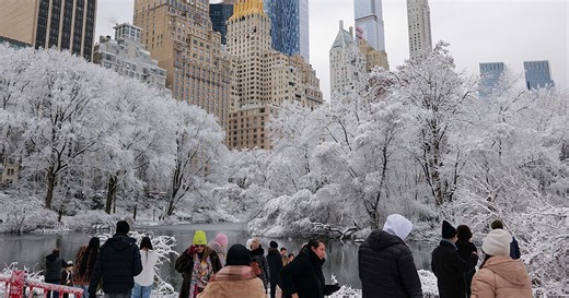 What are the biggest snowstorms in NYC area history?