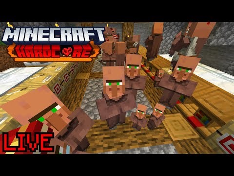 🔴villagers! villagers! villagers! | Minecraft Hardcore | LIVE 🔴