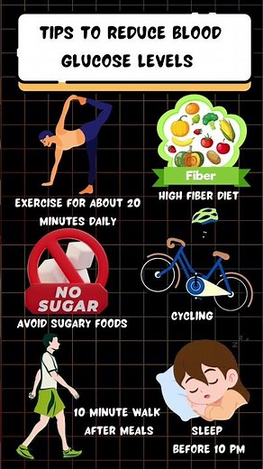 Tips to reduce blood glucose levels naturally