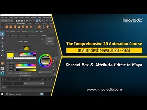 Maya Course | How to use the Channel Box and Attribute Editor in Maya
