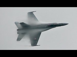 Best of Airpower 2019 Fast Fighter Jet flying Displays Great Vapor F18 F16 Gripen Eurofighter