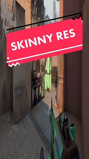 Skinny Valorant Player : Compressed Res Gameplay Review