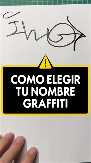 El secreto para elegir un buen tag de graffiti #graffiti #art