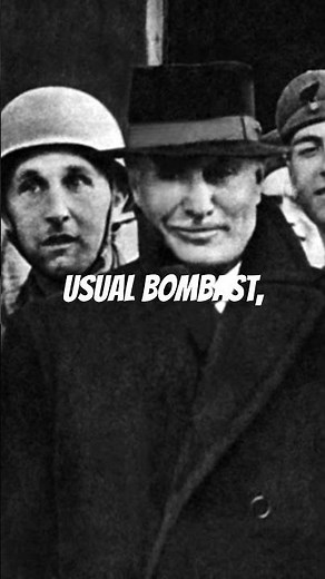 Mussolini's Shocking Downfall July 25, 1943 #history #ww2