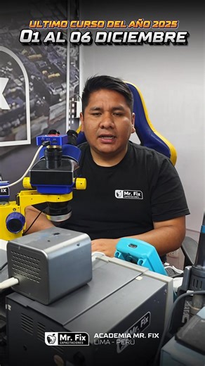 25K views · 252 reactions | ¿Quieres reparar placas de dispositivos Android como un experto?  Inscríbete en nuestro curso intermedio de Microsoldadura y Electrónica. Aprende con práctica real, protocolos avanzados y diagnóstico profesional. ️ ¡Clases de el 1 al 6 de diciembre! Contáctanos   ¡Lleva tu diagnóstico y reparación al siguiente nivel! | Mr. Fix - Centro de capacitaciones | Facebook