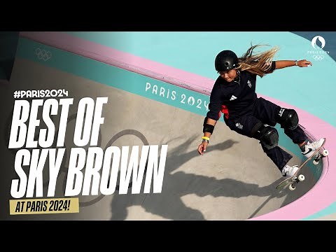 🇬🇧 From Halfpipe to Hero: Sky Brown’s Olympic Highlights 🛹 | Athlete Highlights