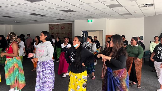 Siva Samoa Pacific Dance Tutorial at University of Auckland