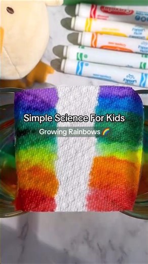 Simple Science - Growing Rainbows 🌈