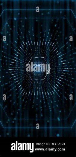 Futuristic sci-fi game user interface. Projection or hologram, VR headset. Futuristic digital modern tech viewfinder HUD sight control interface Cyber hi tech connection technology, cyberspace concept Stock Video Footage - Alamy