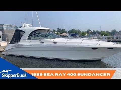 1999 Sea Ray 400 Sundancer Yacht Tour SkipperBud's