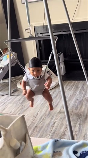 @bubbanestofficial on Instagram: "Tiny legs, BIG energy 👶🕺 Every kick turns into a bounce and every bounce into a smile 😅 Keeps bub busy while you get a breather. 👉 Shop now at bubbanest.com 🗳️ Poll: Baby’s vibe right now? 🕺 Full energy 😌 Chill bounce #babybouncer #babyswing #babyfun #bubbanest #cutebabystuff"