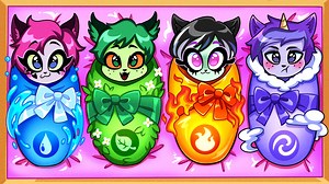 593K views · 780 reactions | We adopted 4 elements` pets || We build secret rooms for pets || Teen-Z | Teen-Z | Facebook