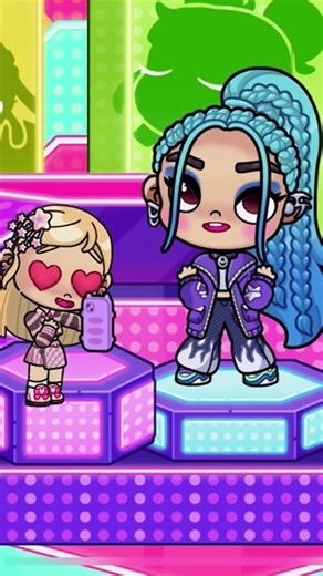 K-POP Idols | Avatar World #avatarworld #avatarstory #shorts