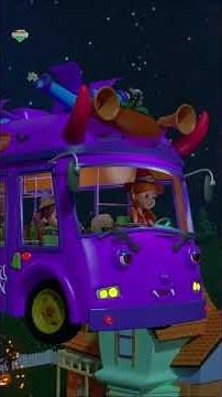 Halloween Wheels on the Bus #shorts #trending #cartoon #preschool #popular #halloween #explore