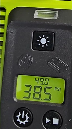 RYOBI 18v ONE+ tire inflator is amazing #winter #automobile #DIY#fix #cordlesstools