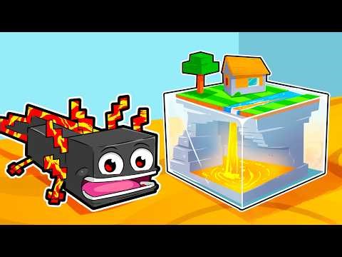 Evolving into STRONGEST AXOLOTL In Minecraft!