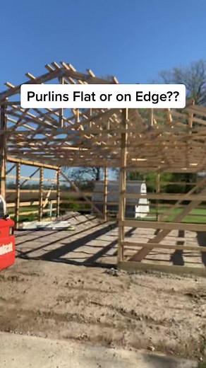 Installing Roof Purlins on a 30x36 Pole Barn | Step-by-Step Guide